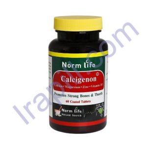قرص روکش دار کلسی ژنون نورم لایف 60 عدد