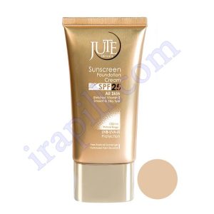 کرم پودر ژوت حاوی ضدآفتاب SPF25 انواع پوست (بژ روشن) 40 میلی لیتر