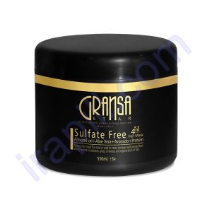 ماسک ترمیم کننده مو گرانسا مدل 4 در 1 حجم 550 میلی لیتر