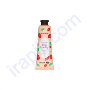 کرم محافظ و مرطوب‌کننده دست حاوی میوه گل رز و ویتامین C ویت یو 50 میلی لیتر