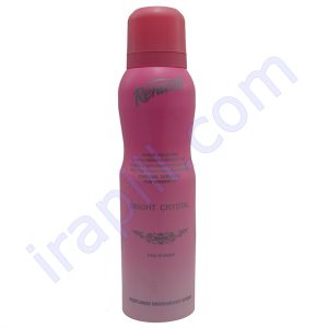 اسپری خوشبو کننده بدن زنانه رینوزیت مدل Bright Crystal حجم 150 میلی لیتر
