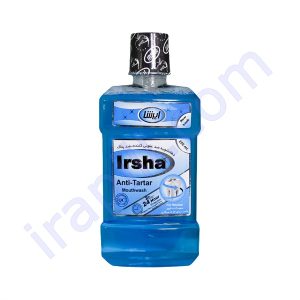 دهانشویه ضدعفونی کننده و ضدپلاک آنتی تارتار ایرشا 250 میلی لیتر