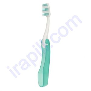 مسواک مسافرتی متوسط تریزا رنگ سبز