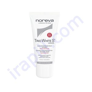 کرم ضد آفتاب بی رنگ تریو وایت اس نوروا SPF50 مناسب انواع پوست ۴۰ میلی لیتر
