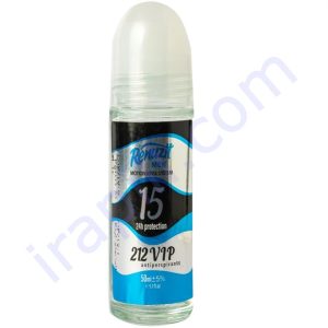 رول ضد تعریق مردانه رینوزیت شماره 15 مدل VIP 212 حجم 50 میلی لیتر