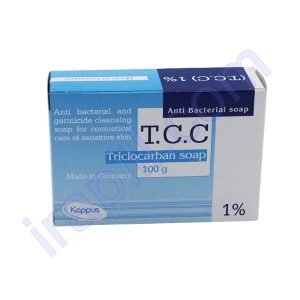 صابون تری کلو کربان آنتی باکتریال و مرطوب کننده کاپوس 100 گرم
