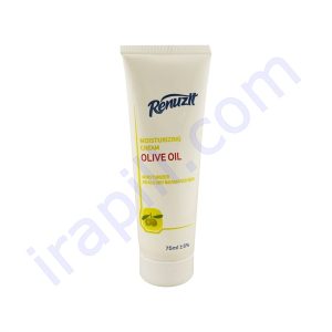 کرم تیوپی مرطوب کننده و نرم کننده روغن زیتون رینوزیت 75 میلی لیتر