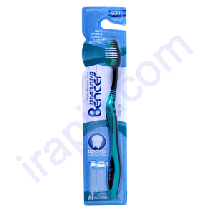 مسواک پریمیر کلین کد 709 مدل هارد بنسر رنگ آبی
