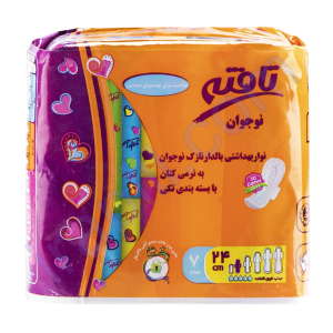 نوار بهداشتی ایرلید نوجوان تافته بسته 7 عددی