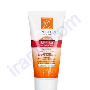 کرم ضد آفتاب رنگی فاقد چربی SPF50 مای حجم 50 میلی لیتر