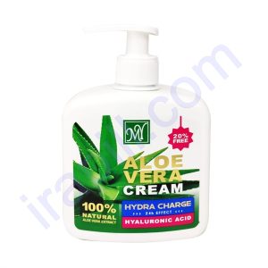 کرم مرطوب کننده پمپی آلوئه ورا مای حجم 490 میلی لیتر