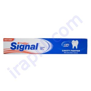 خمیر دندان ضد پوسیدگی سیگنال مدل Cavity Fighter حجم 50 میلی لیتر