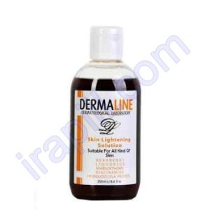 محلول پاک کننده درمالاین مدل LIGHTENING SKIN حجم 250 میلی لیتر