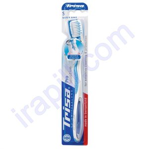 مسواک Pro Sensitive با برس بسیار نرم تریزا رنگ آبی