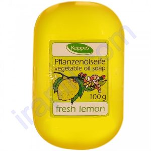 صابون گیاهی با رایحه لیمو کاپوس 100 گرم