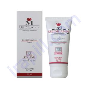 کرم ضد آفتاب SPF 60 مدیلن  50 میلی لیتر