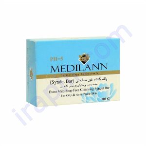 پاک کننده غیر صابونی مخصوص پوست چرب و آکنه ای مدیلن  100 گرم