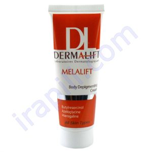 کرم روشن کننده پوست درمالیفت مدل Melalift حجم 75 میلی لیتر