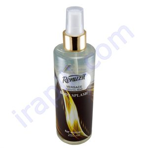 بادی اسپلش زنانه رینوزیت مدل Versace Crystal Noir حجم 250 میلی لیتر