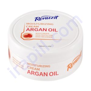 کرم مرطوب کننده کاسه ای رینوزیت مدل روغن آرگان حجم 150 میلی لیتر