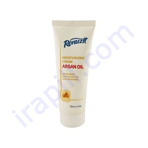 کرم مرطوب کننده تیوپی رینوزیت مدل روغن آرگان حجم 75 میلی لیتر