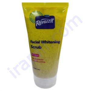 اسکراب لایه بردار صورت مدل Facial Whitening Scrub رینوزیت حجم 200 میلی لیتر