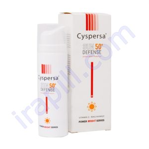 فلوئید ضد آفتاب و روشن کننده SPF50 سیسپرسا 50 میلی لیتر