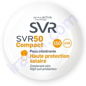 پودر فشرده ضد آفتاب مینرال SPF50 اس وی آر حجم 10 میلی لیتر