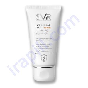 کرم ضد آفتاب و ضد لک کلِیریال +SPF50 اس وی آر حجم 50 میلی لیتر