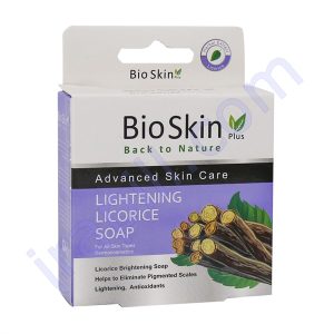 صابون روشن کننده شیرین بیان بایو اسکین 100 گرم