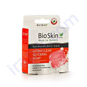 صابون گلیسیرینه ملایم بایو اسکین 100 گرم