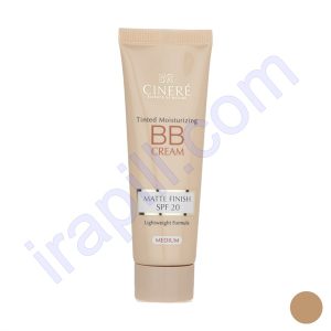 کرم پودر مرطوب کننده BB سینره SPF20 مدیوم حجم 50 میلی لیتر