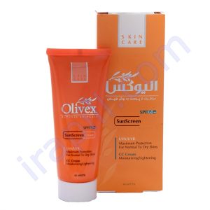 کرم ضد آفتاب پوست معمولی و خشک SPF 60 الیوکس  40 میلی لیتر