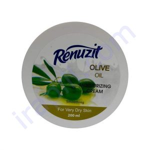 کرم کاسه ای مرطوب کننده و نرم کننده روغن زیتون رینوزیت 200 میلی لیتر