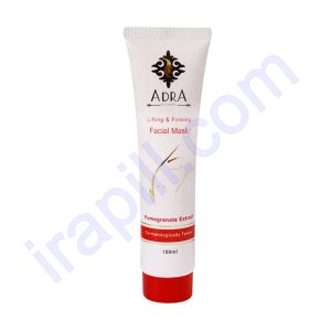 ماسک جوان کننده و سفت کننده پوست آدرا (حاوی عصاره انار) 100 میلی لیتر