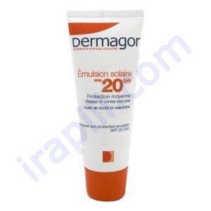 امولسیون ضد آفتاب SPF20 درماگور 40 میلی لیتر
