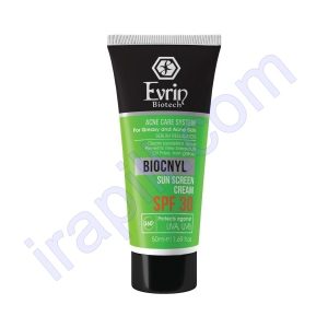 کرم ضد آفتاب و آنتی آکنه اورین  SPF30 حجم 50 میلی لیتر