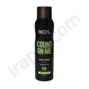 اسپری بدن مردانه مدل Count On Me بیول 150 میلی لیتر