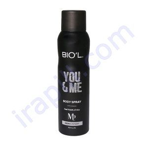 اسپری بدن مردانه مدل You & Me بیول 150 میلی لیتر