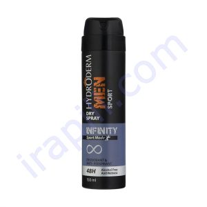 اسپری دئودورانت و ضد عرق Sport Infinity آقایان هیدرودرم 150 میلی لیتر
