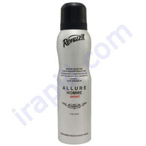 اسپری خوشبو کننده بدن مردانه رینوزیت مدل Allure Homme حجم 150 میلی لیتر