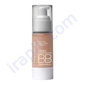 BB کرم رنگی ضد جوش و مات کننده چربی درمایونیک  SPF15 (Dark Beige) حجم 30 میلی لیتر