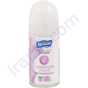رول ضد تعریق زنانه رینوزیت شماره 2 مدل Lalique Lamour حجم 50 میلی لیتر