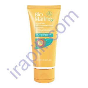 کرم ضد آفتاب +SPF50 پوست چرب بایومارین 50 میلی لیتر