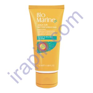 کرم ضد آفتاب +SPF50 پوست خشک بایومارین 50 میلی لیتر