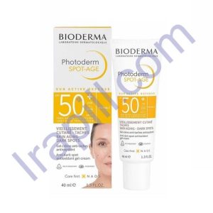 کرم ضدآفتاب فتودرم اسپات ایج SPF50 بایودرما  40 میلی لیتر