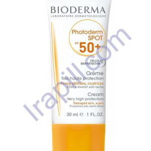 کرم ضد آفتاب فتودرم اسپات SPF50 بایودرما  30 میلی لیتر