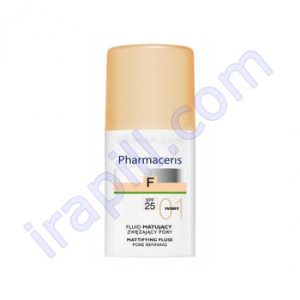 کرم پودر مایع مات کننده SPF25  فارماسریز F حجم 30 میلی لیتر