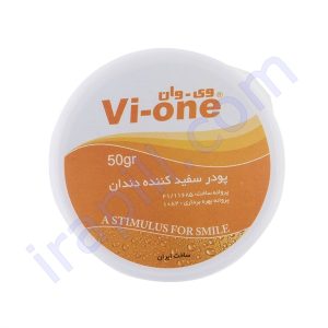 پودر سفید کننده دندان پرتقال وی وان 50 گرم