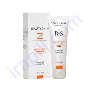 کرم ضد آفتاب بی اس بیوتی اسکین SPF50 مدل Invisible حجم 50 میلی لیتر